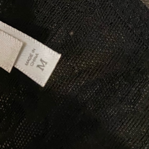 Intimates Floral Lace V Neck Racer Back Garter Top - Picture 5 of 6